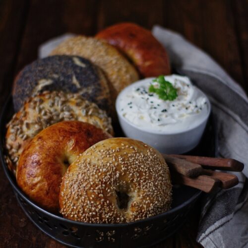 bagels grundrezept, bagels einfach selber machen