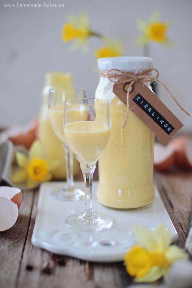Klassischer Eierlikör mit Rum und Vanille einfach selber machen: Mit ...