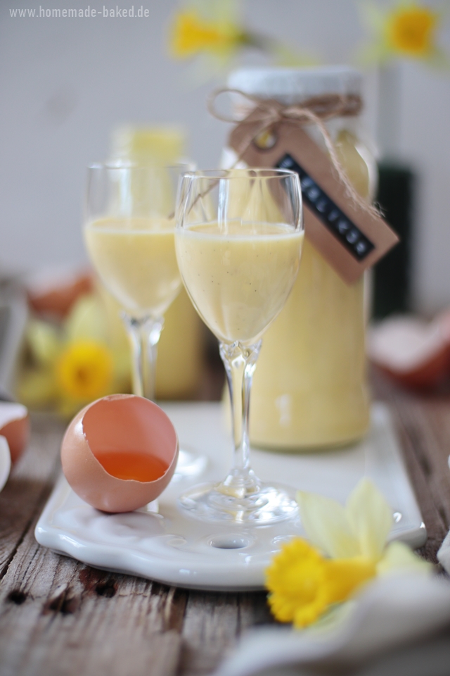 Klassischer Eierlikör mit Rum und Vanille einfach selber machen: Mit ...