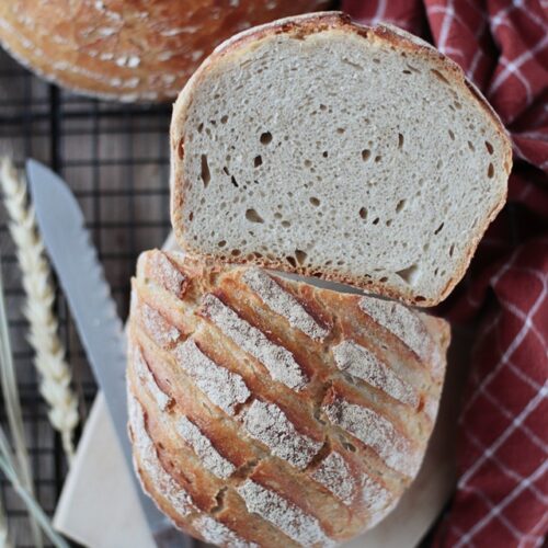 friss dich dumm brot mit sauerteig