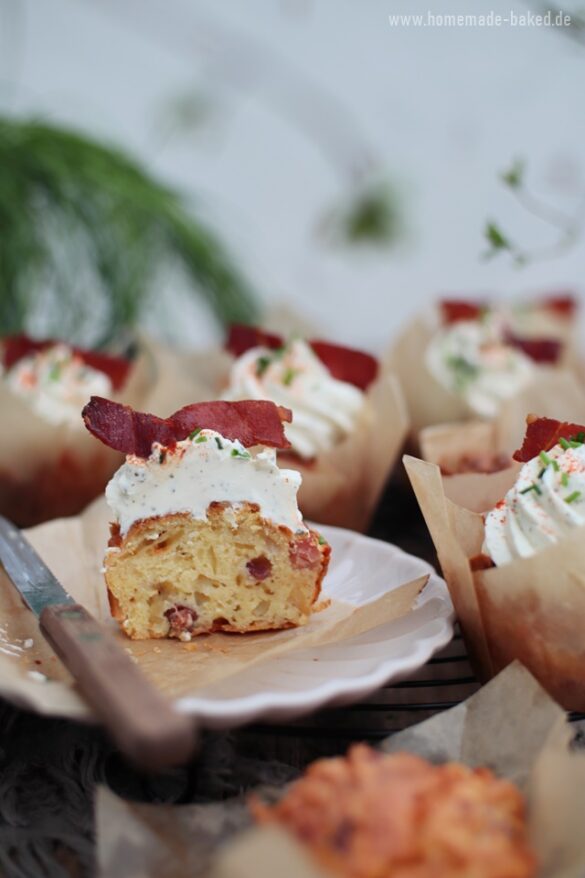 Schwarzwälder Schinken-Muffins und -Cupcakes | herzhafte Muffins Schwarzwälder Schinken-Muffins und -Cupcakes | herzhafte Muffins