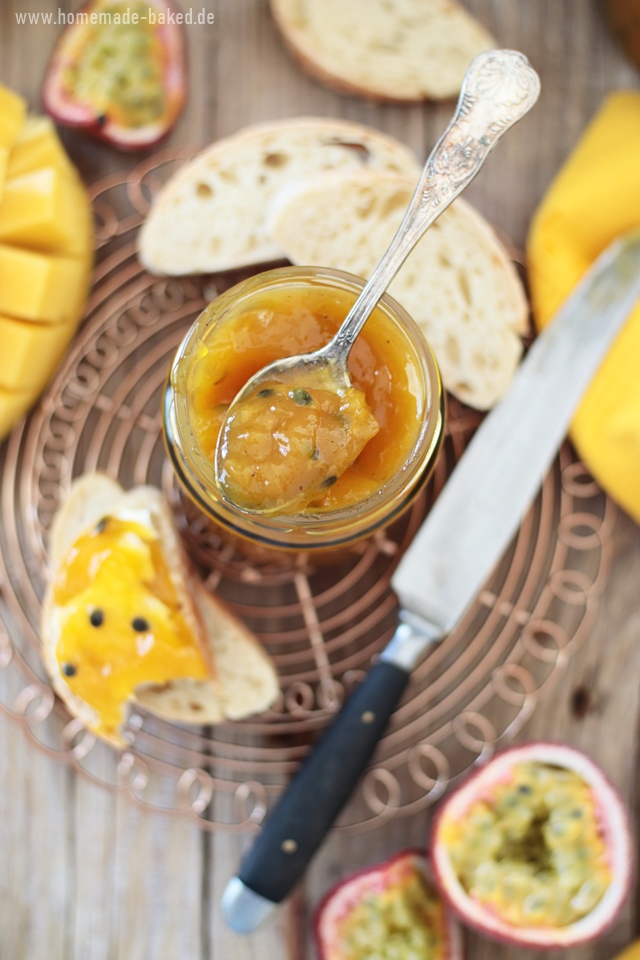 Sommer im Glas: Solero-Marmelade mit Mango und Maracuja - mit und ohne ...