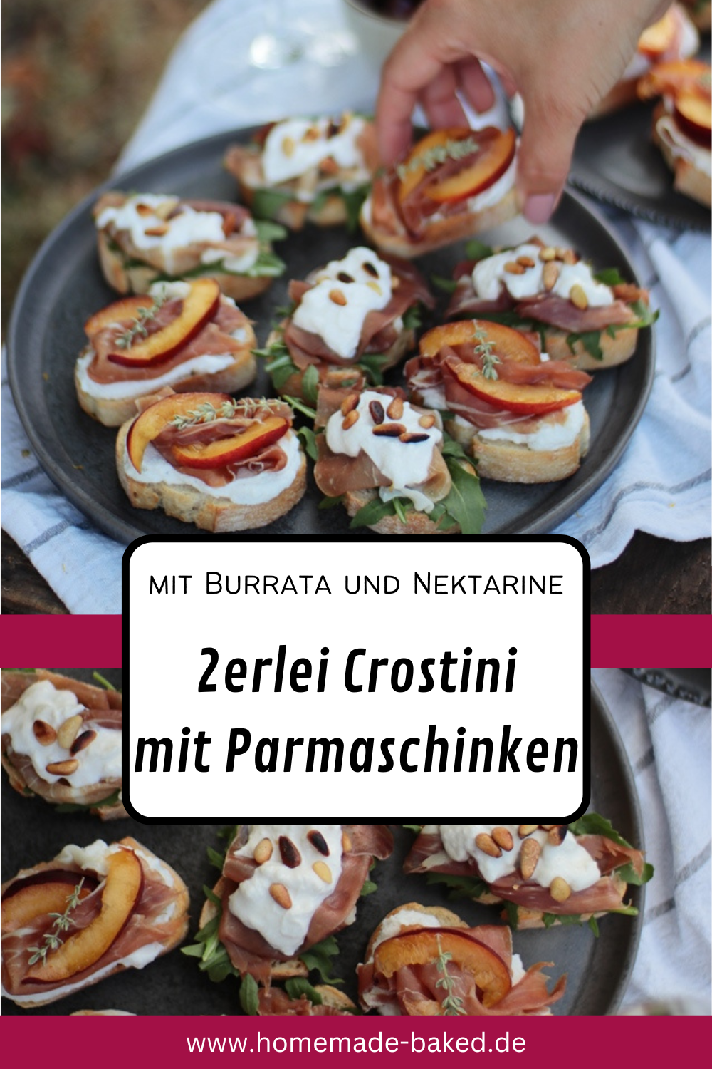 2erlei Crostini mit Parmaschinken - &amp;quot;The italian way&amp;quot; | Werbung