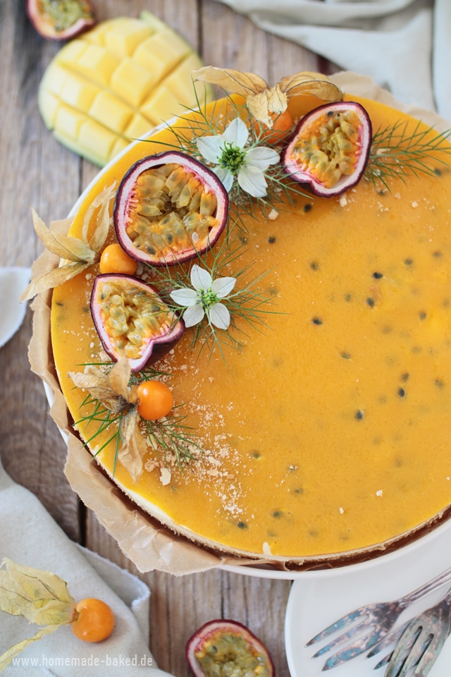 Mango Maracuja Cheesecake - Rezepte Suchen