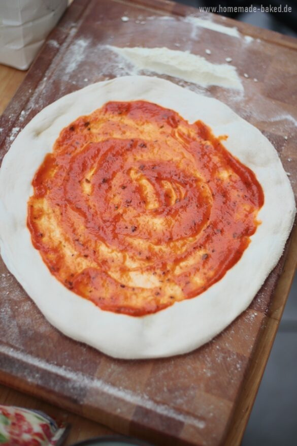 24-Stunden No Knead Pizzateig: mein bestes Rezept für den Pizzaofen 24-Stunden No Knead Pizzateig: mein bestes Rezept für den Pizzaofen