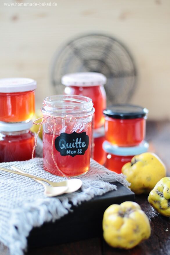 2erlei Quittengelee ohne Gelierzucker: Ein herbstliches und ... 2erlei Quittengelee ohne Gelierzucker: Ein herbstliches und ...