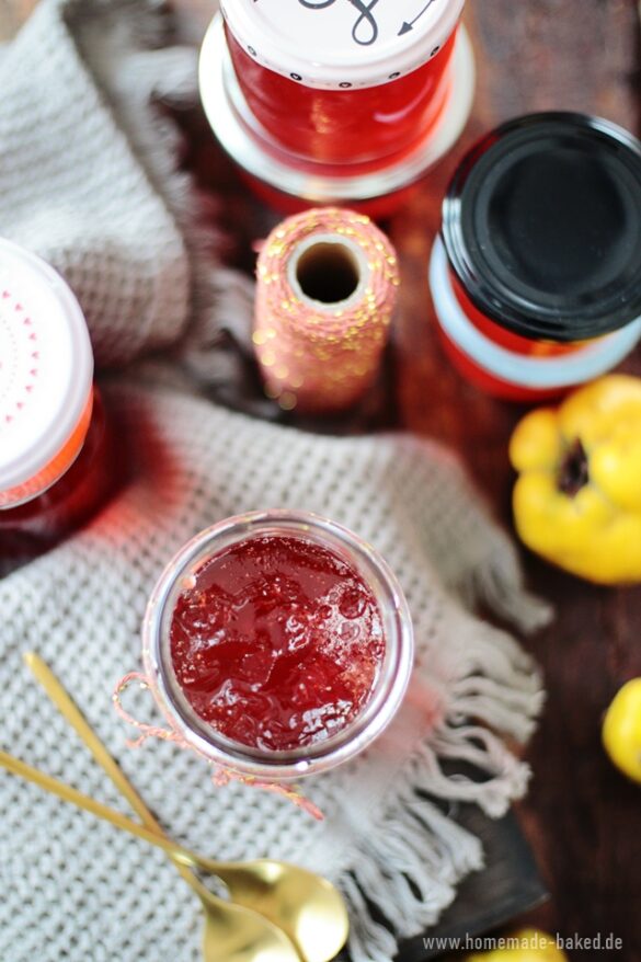 2erlei Quittengelee ohne Gelierzucker: Ein herbstliches und ...