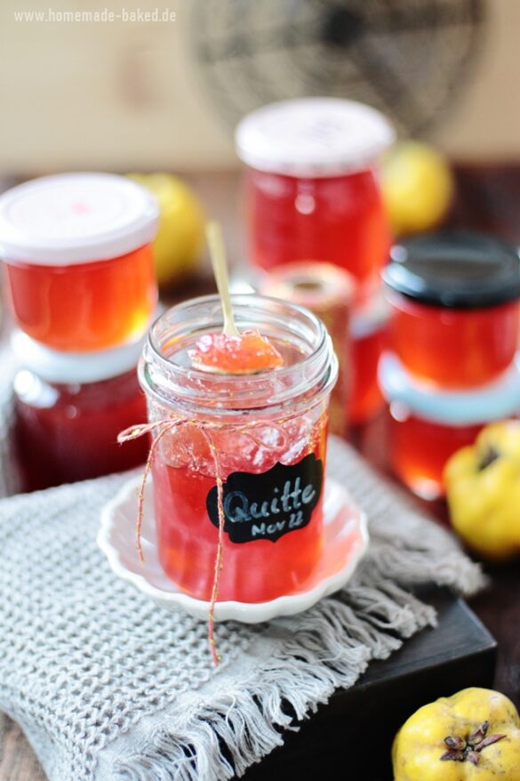 2erlei Quittengelee ohne Gelierzucker: Ein herbstliches und ...