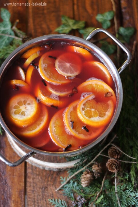 Kinderpunsch ohne Zucker ganz einfach selber machen