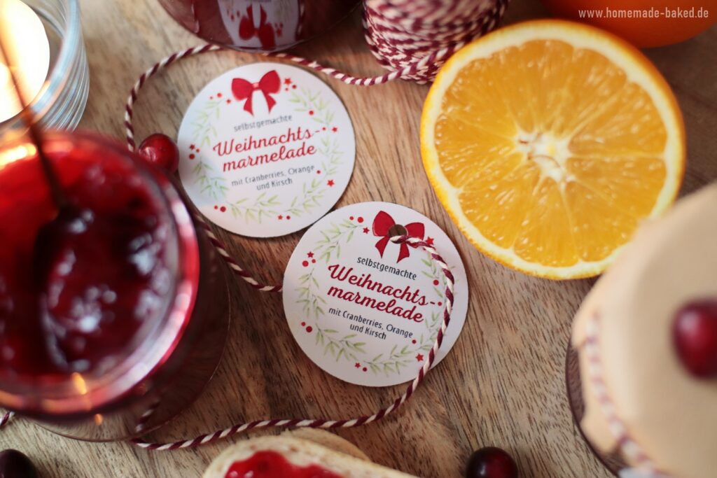 Die beste Weihnachtsmarmelade: Mit frischen Cranberries, Orangen und ...