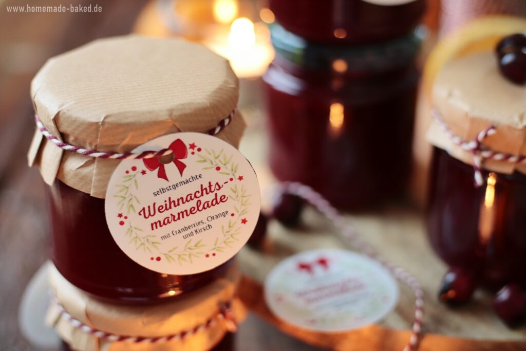 Die beste Weihnachtsmarmelade: Mit frischen Cranberries, Orangen und ...