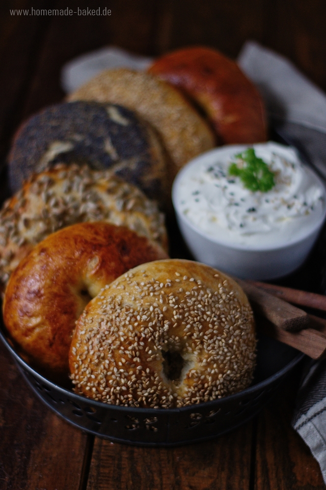 bagels grundrezept, bagels einfach selber machen