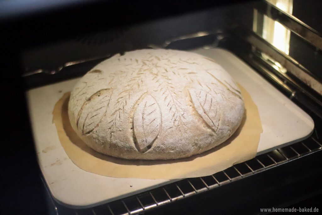 reines sauerteigbrot mit haferflocken ohne hefe