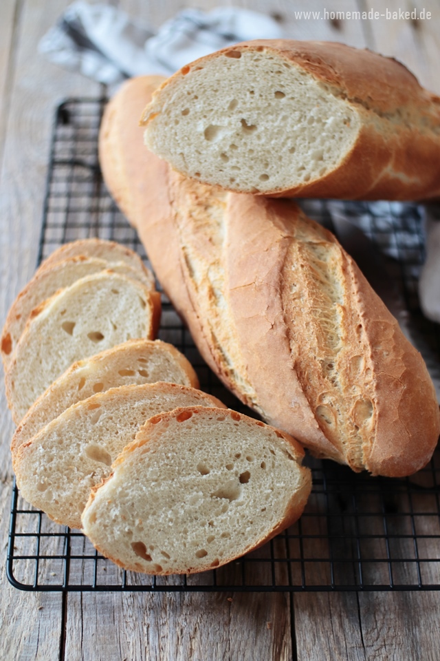 schnelle baguettes einfaches baguette rezept