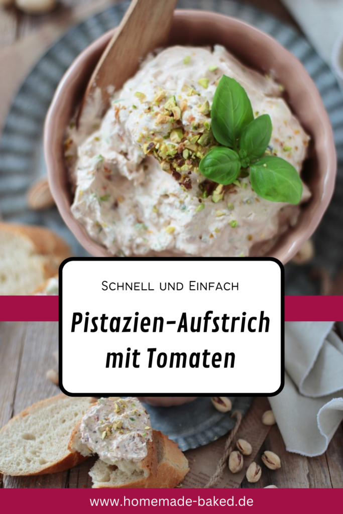 herzhafter pistazien-aufstrich mit tomaten und frühlinszwiebeln 