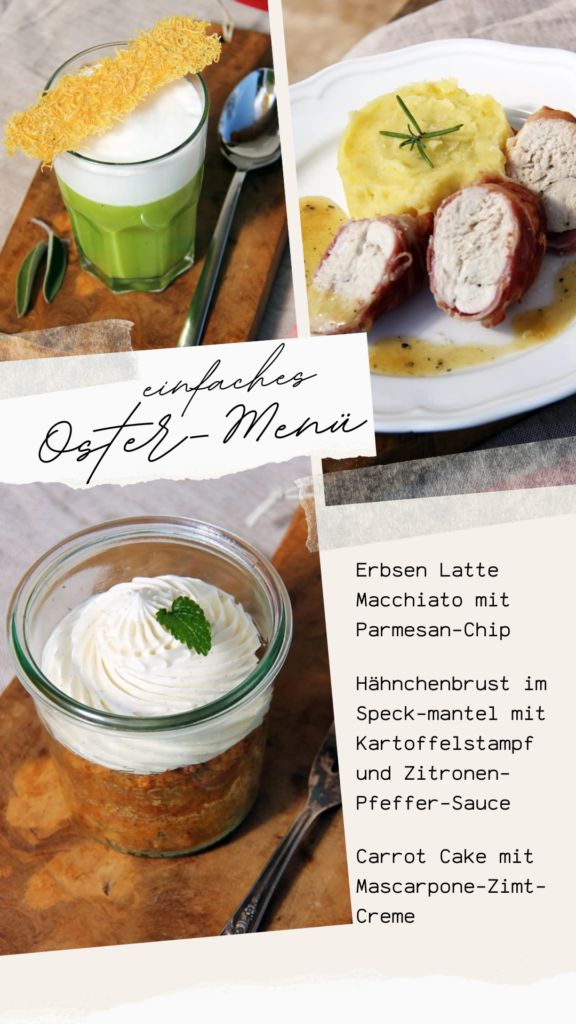 einfaches oster-menü