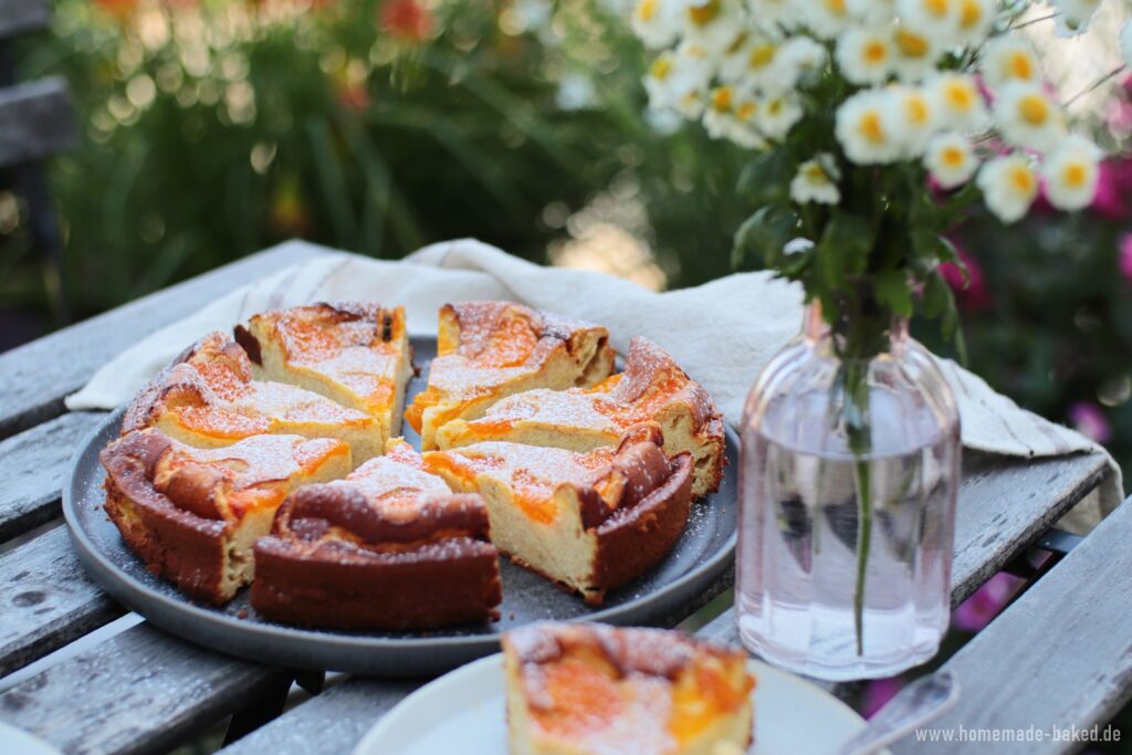grieß käsekuchen ohne boden mit mandarinen 
