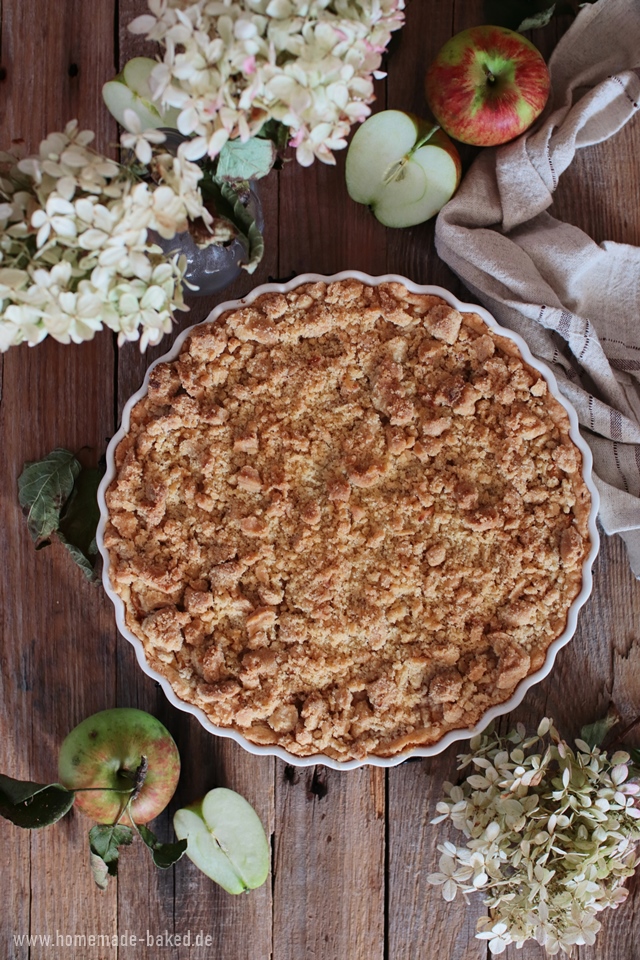 apfel quark kuchen mit zimtstreusel