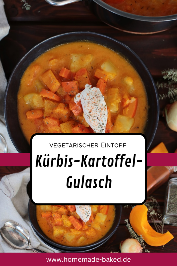 deftiges kürbis-kartoffel-gulasch, vegetarischer eintopf