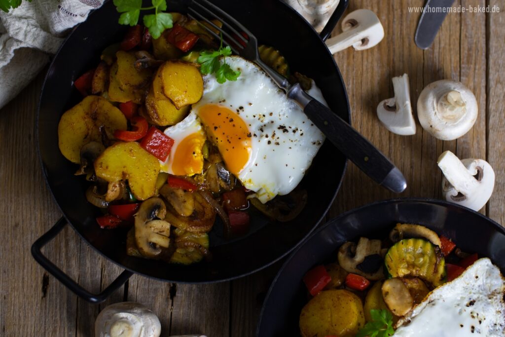 Vegetarisches Tiroler Gröstl: Eine leckere Alpenspezialität ohne Fleisch