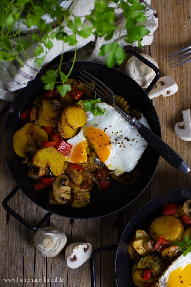 Vegetarisches Tiroler Gröstl: Eine leckere Alpenspezialität ohne Fleisch