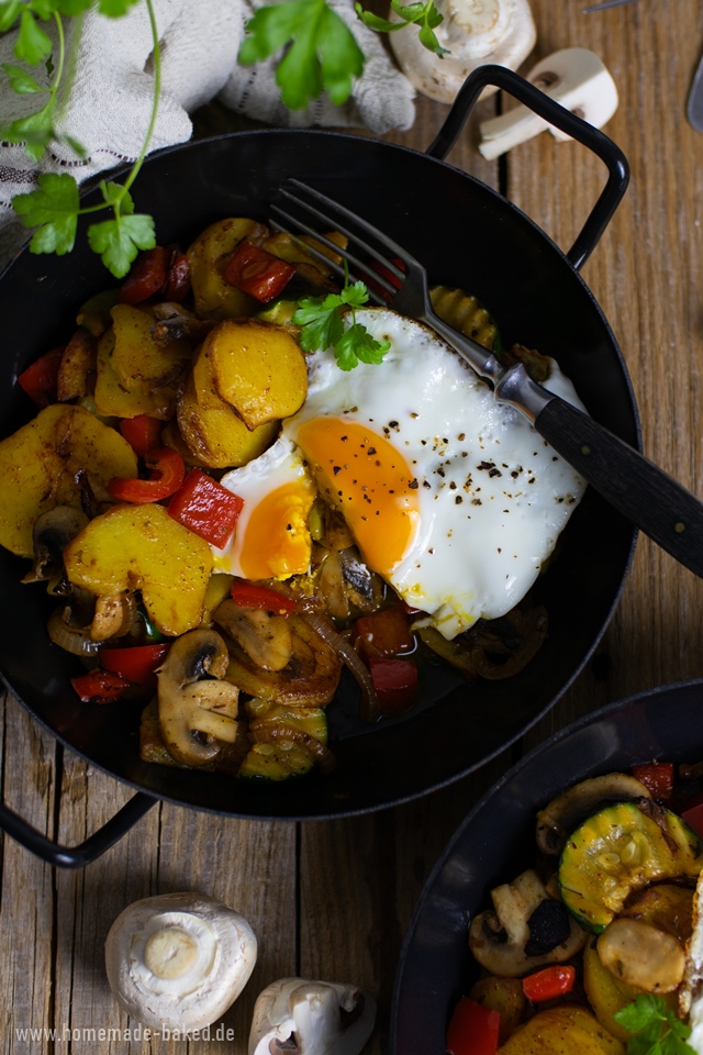 Vegetarisches Tiroler Gröstl: Eine leckere Alpenspezialität ohne Fleisch