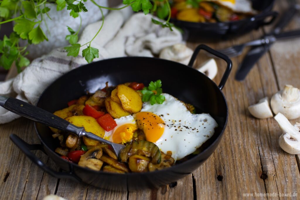Vegetarisches Tiroler Gröstl: Eine leckere Alpenspezialität ohne Fleisch