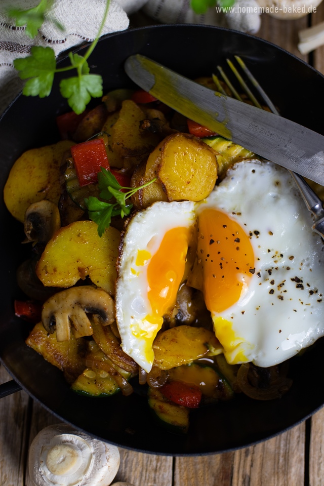 Vegetarisches Tiroler Gröstl: Eine leckere Alpenspezialität ohne Fleisch