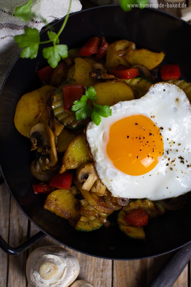 Vegetarisches Tiroler Gröstl: Eine leckere Alpenspezialität ohne Fleisch