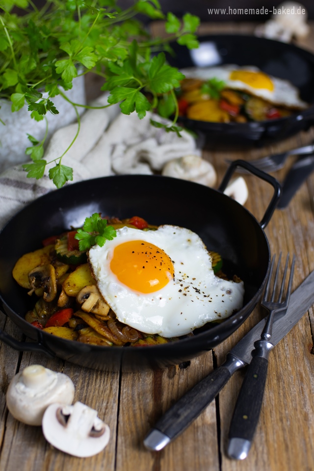 Vegetarisches Tiroler Gröstl: Eine leckere Alpenspezialität ohne Fleisch