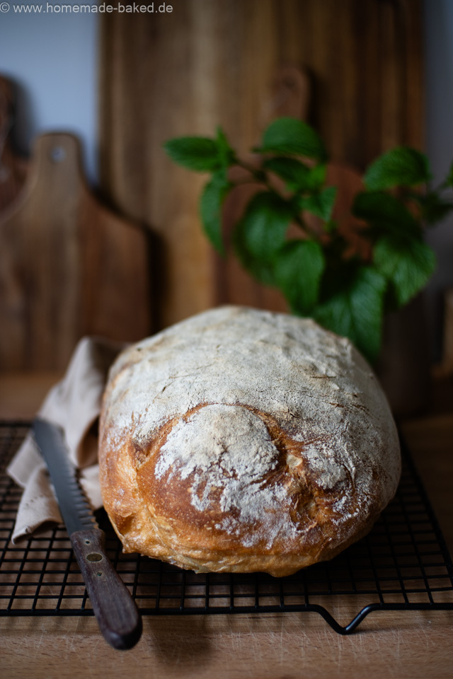Pane Cafone Napoletano: Einfaches neapolitanisches Bauernbrot - perfekt zu Antipasti