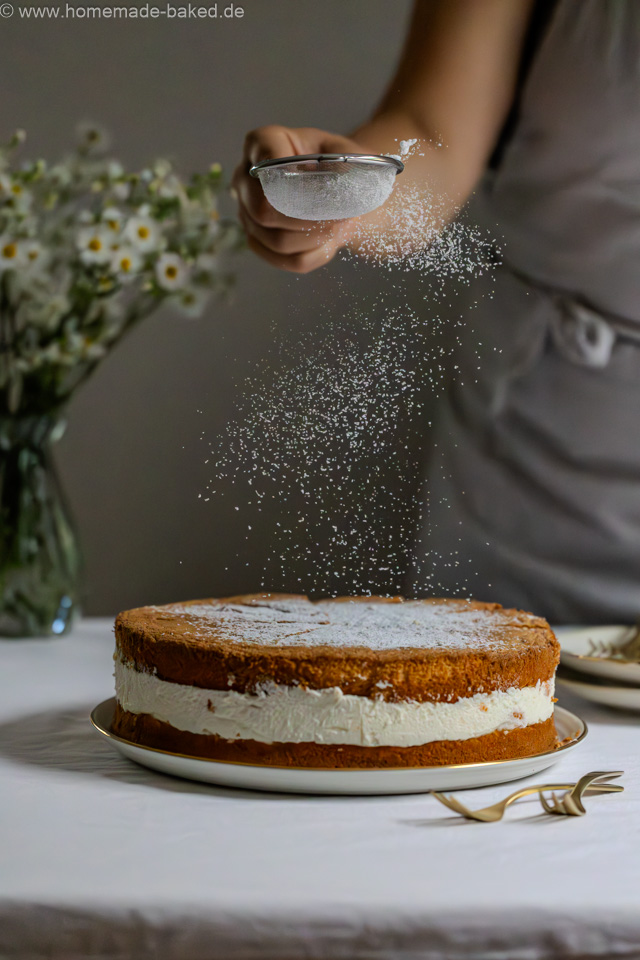 Einfache Käsesahnetorte ohne Gelatine mit Mandarinen: Fruchtig, cremig & einfach lecker