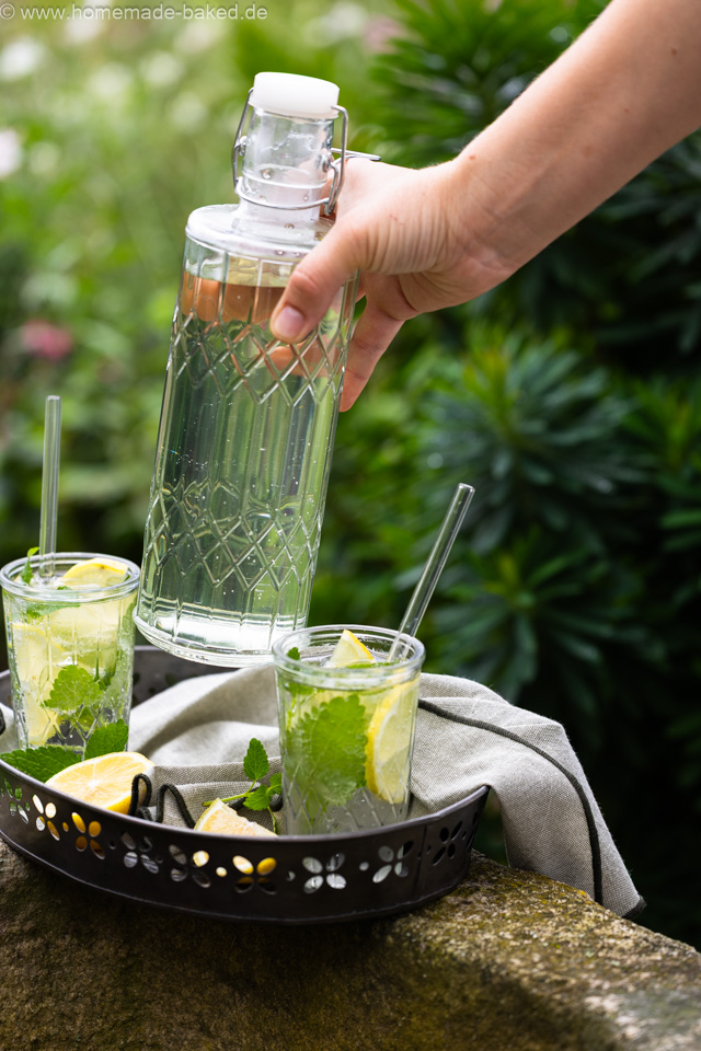 Selbstgemachter Zitronenmelissensirup: Frischer Genuss aus dem Garten