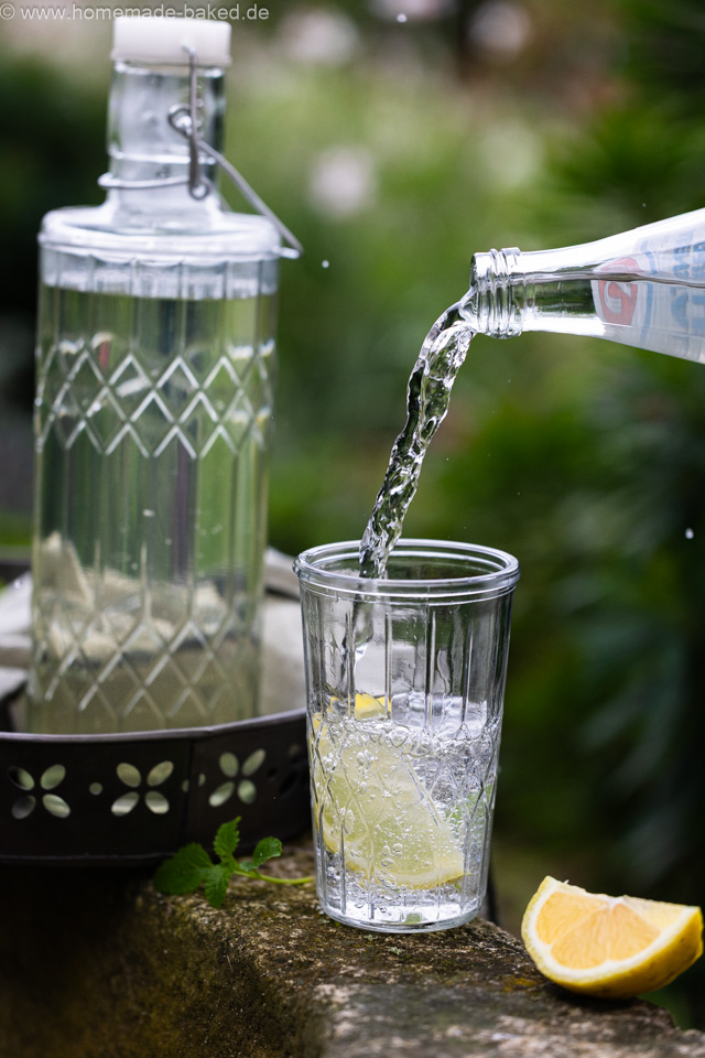 Selbstgemachter Zitronenmelissensirup: Frischer Genuss aus dem Garten
