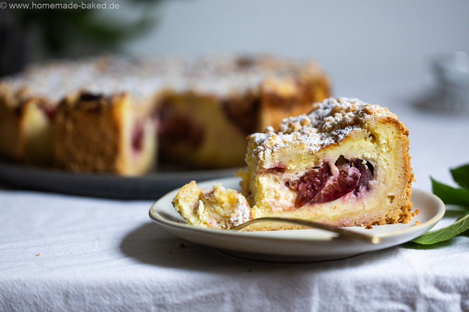 Bester Zwetschgen-Streusel-Käsekuchen - fruchtig, cremig und knusprig