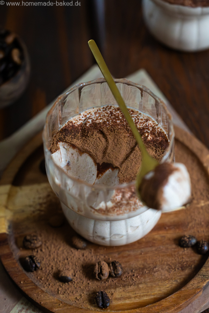 Kaffee-Quark-Creme: Blitzschnelles Quarkdessert mit Espresso aus nur 5 Zutaten