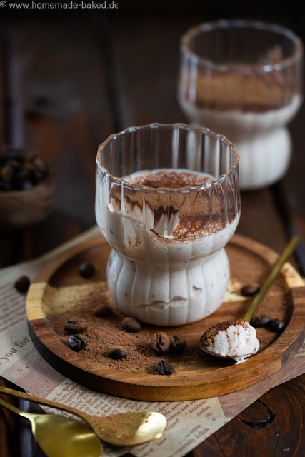 Kaffee-Quark-Creme: Blitzschnelles Quarkdessert mit Espresso aus nur 5 Zutaten