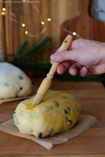Julebrød oder Julekaka – Norwegisches Weihnachtsbrot mit Rosinen & Kardamom