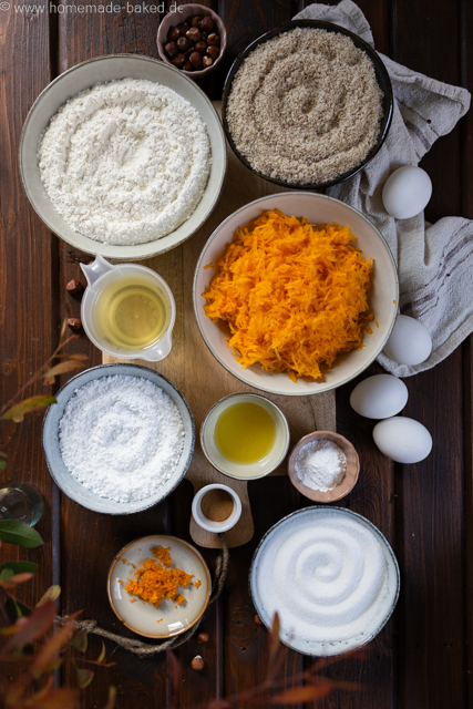 Saftiger Kürbis-Nuss-Gugelhupf mit Orangenguss - einfach und so lecker!