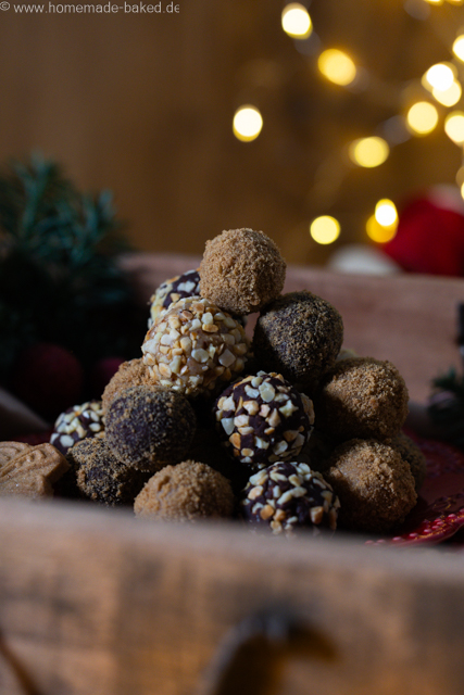 Zweierlei Spekulatiuspralinen - Einfaches Last Minute Geschenk aus der Küche
