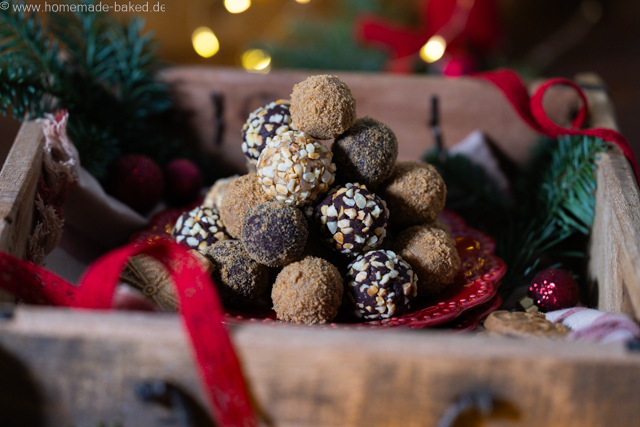 Zweierlei Spekulatiuspralinen - Einfaches Last Minute Geschenk aus der Küche