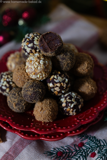 Zweierlei Spekulatiuspralinen - Einfaches Last Minute Geschenk aus der Küche