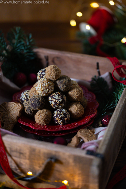 Zweierlei Spekulatiuspralinen - Einfaches Last Minute Geschenk aus der Küche