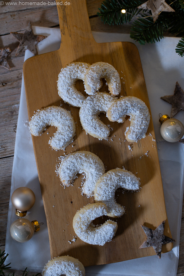 Zarte Vanillekipferl ohne Ei - Ein echter Plätzchenklassiker