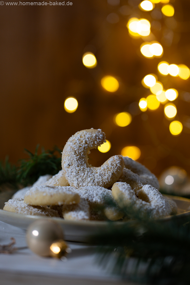 Zarte Vanillekipferl ohne Ei - Ein echter Plätzchenklassiker